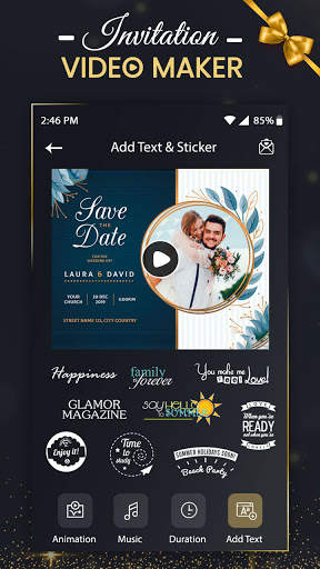 Video Invitation Maker-Digital Invites Video Maker screenshot 7