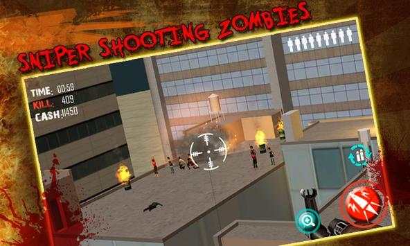 Zombies Sniper Shooting 3D screenshot 2
