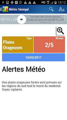 Météo Sénégal скриншот 3