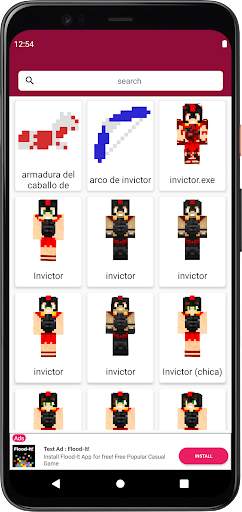 Skin de Invictor Minecraft screenshot 5