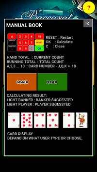 BACARRAT CARD COUNTING screenshot 4