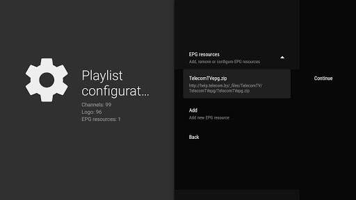 TVirl. IPTV for Android TV screenshot 2