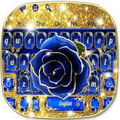 Blue Golden Rose theme 10001005