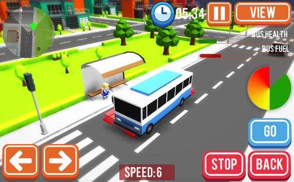 Cartoon Bus Simulator 3D screenshot 8
