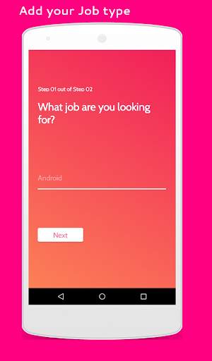 Online job search(gigbites) скриншот 2