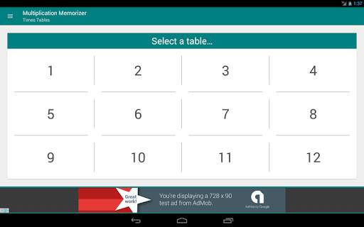 Multiplication Memorizer screenshot 18