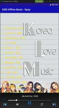 EXID Offline Music - Kpop screenshot 1