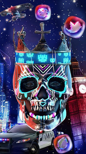 Skull, Legion, War Theme & Live Wallpaper screenshot 1