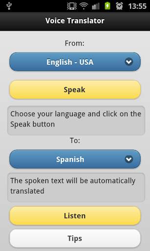 Voice Translator Free screenshot 1