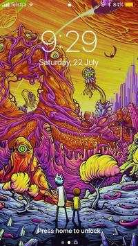 Rick and Morty Wallpaper 2 تصوير الشاشة
