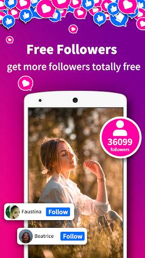 Followers to up-Real Followers&Likes for instagram screenshot 2