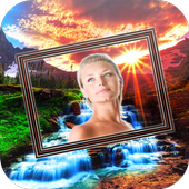 Waterfall Photo Frames HD icon