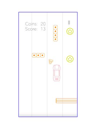 Traffic Mayhem - Futuristic Retro Racing Game screenshot 5