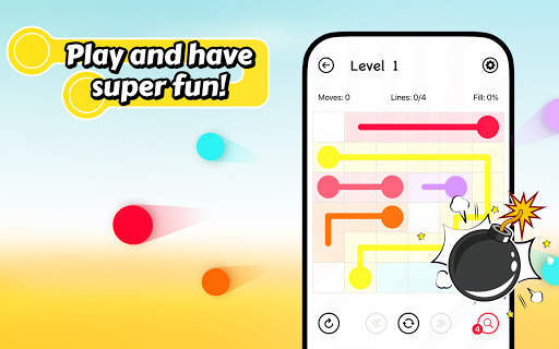 Lined - Free Pipe Game, Connect the Dots screenshot 13