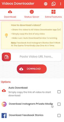 VideosDownloader screenshot 1