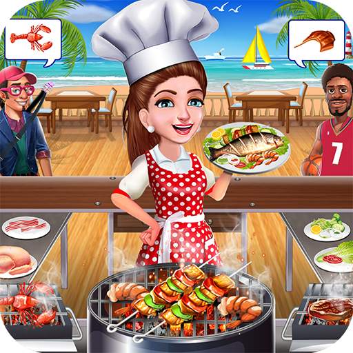 Super Chef Beach Bbq Kitchen Story Cooking Games 1.1.0