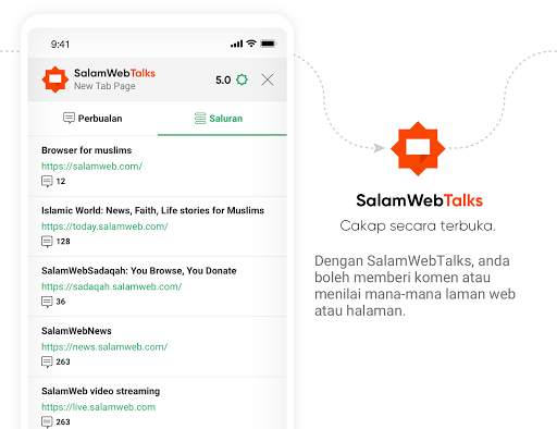 Pelayar SalamWeb: Aplikasi unt screenshot 6