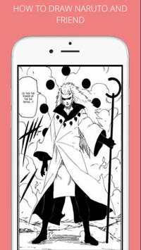 How to draw naruto and friends screenshot 4
