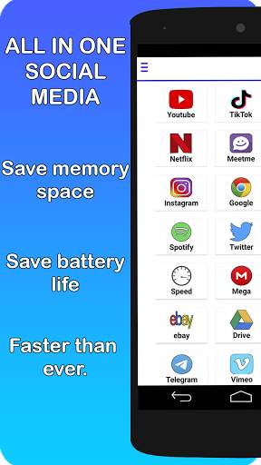 Social media - Social media apps all in one screenshot 1