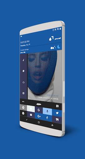GridUI for KLWP 1 تصوير الشاشة