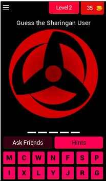 Naruto: Sharingan Guess screenshot 2