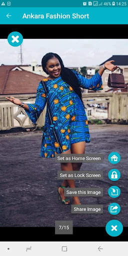 Ankara Fashion Short Design screenshot 5