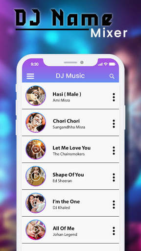 DJ Name Mixer Plus - Mix Your Name To Song screenshot 5