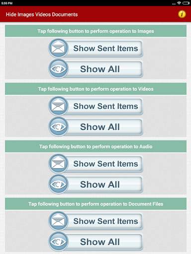 Hide Videos Photos Files & GIF screenshot 11