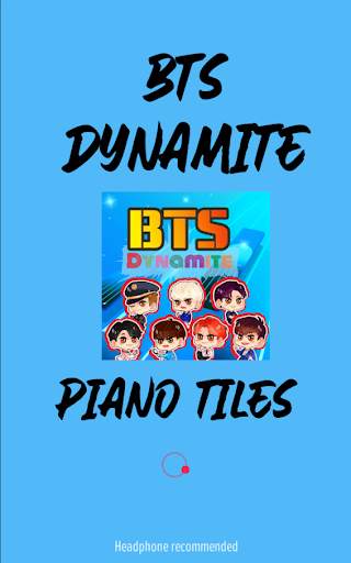 BTS DYNAMITE Piano Tiles screenshot 1