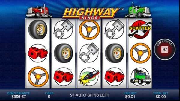 HIGHWAY KINGS(FREE SLOT MACHINE SIMULATOR) screenshot 4