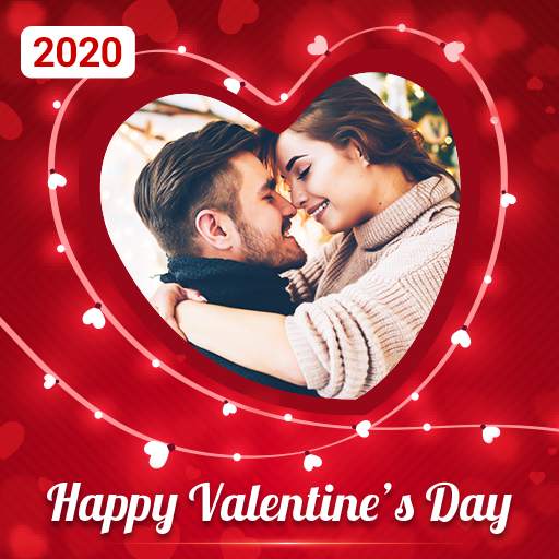 Valentine Day Photo Frame - Love Photo Frame 2020 1.0
