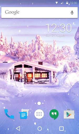 Winter Animated Keyboard   Live Wallpaper screenshot 6