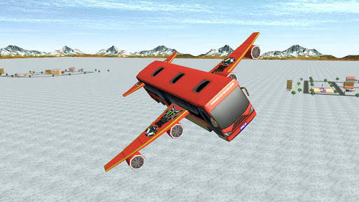 Flying City Bus 2017 screenshot 3