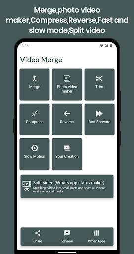 Video Merger-WhatsApp story maker,PhotoVideo maker screenshot 1