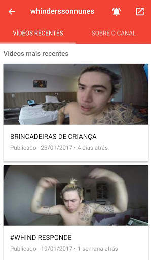 Sininho - YouTube notifications screenshot 4