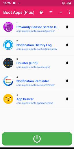 Boot Apps (Plus) 6 تصوير الشاشة