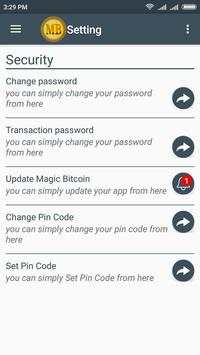 Magic Bitcoin 8 تصوير الشاشة