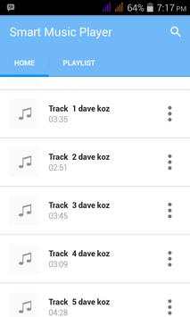 Smart Music Player screenshot 1
