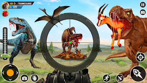 Dinosaur Hunting Zoo Games screenshot 3