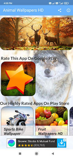 Animal Wallpapers HD screenshot 1