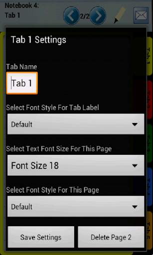 My Binder: Tabbed Notes screenshot 6