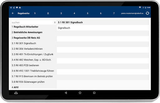 railsoft Mobile App Android screenshot 2
