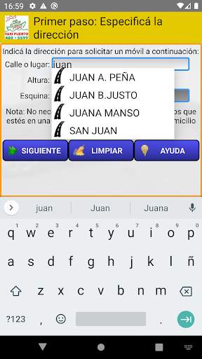 Taxi Puerto screenshot 3