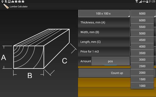 Calculator Lumber & Timber screenshot 17