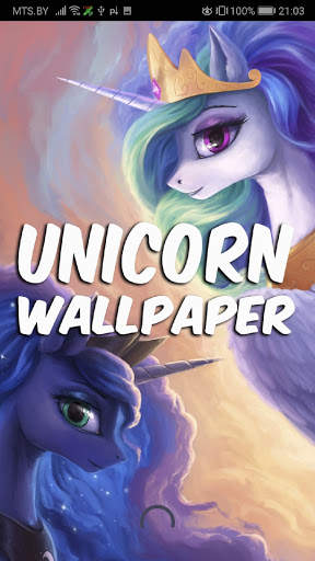 Unicorn Kawaii Pony Wallpaper & Pink Wallpaper screenshot 1