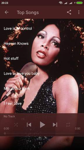 Donna Summer OFFLINE Music screenshot 3