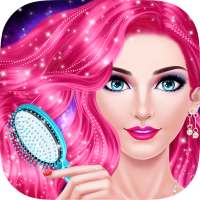 Hair Nail Salon Fashion Games logo