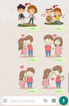 Love couples - Stickers for whatsapp screenshot 3