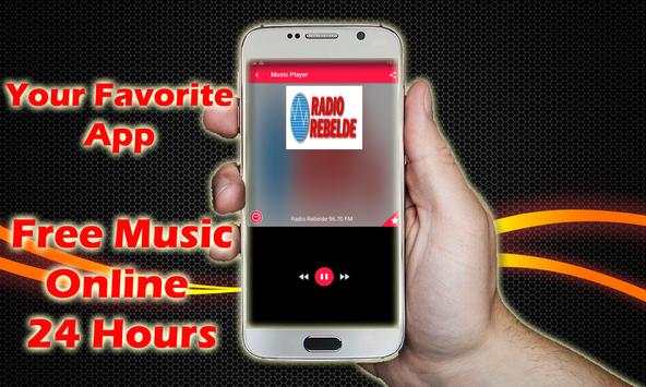 Radio Rebelde FM Radio Cuba Rebelde Online 96.7 FM screenshot 2