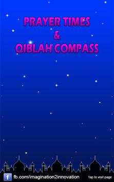 Prayer Times & Qiblah Compass screenshot 1